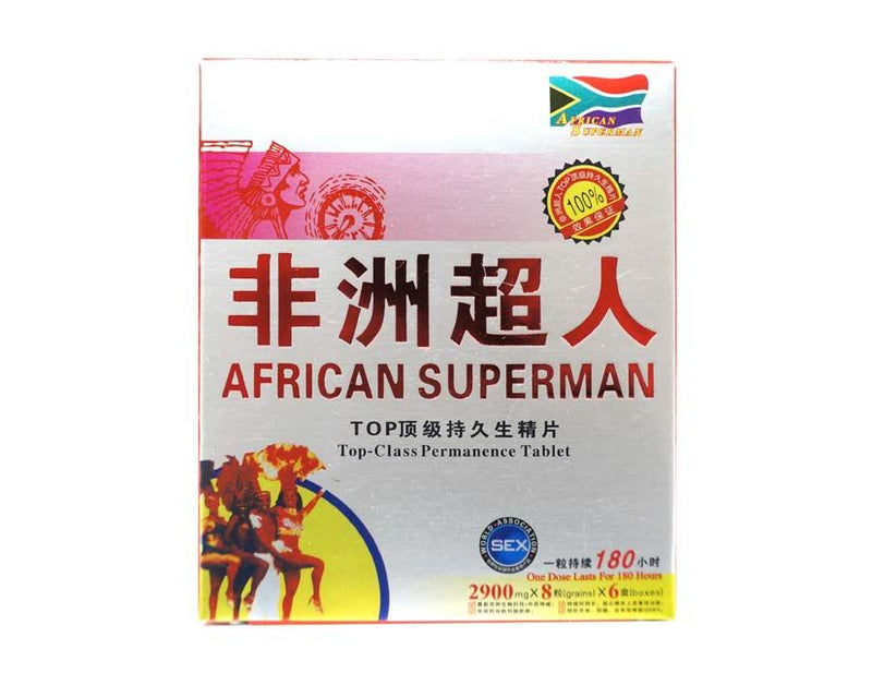African Superman Male Enhancement Sex Pills