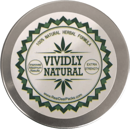 Vivid Natural Growth Cream Permanent Results Vividly Natural 2 oz XXXL 8+ Inches - Real Deal Packs